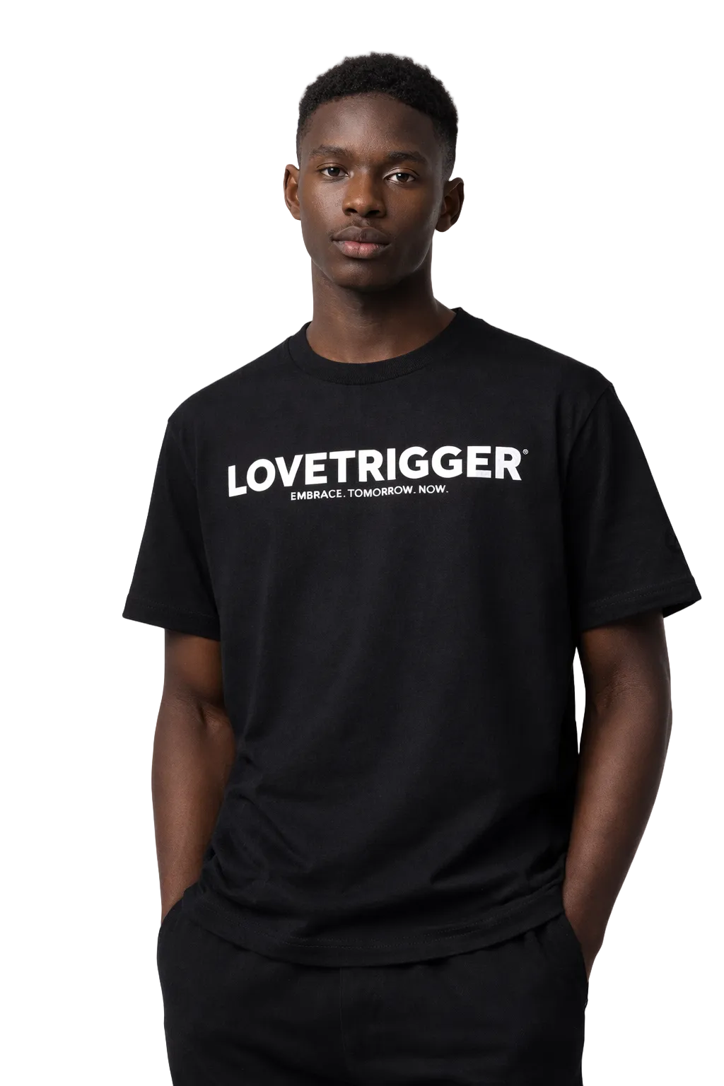 ICON TEE 02 – T-shirt – Zwart | Lovetrigger – Lovetrigger-clothing