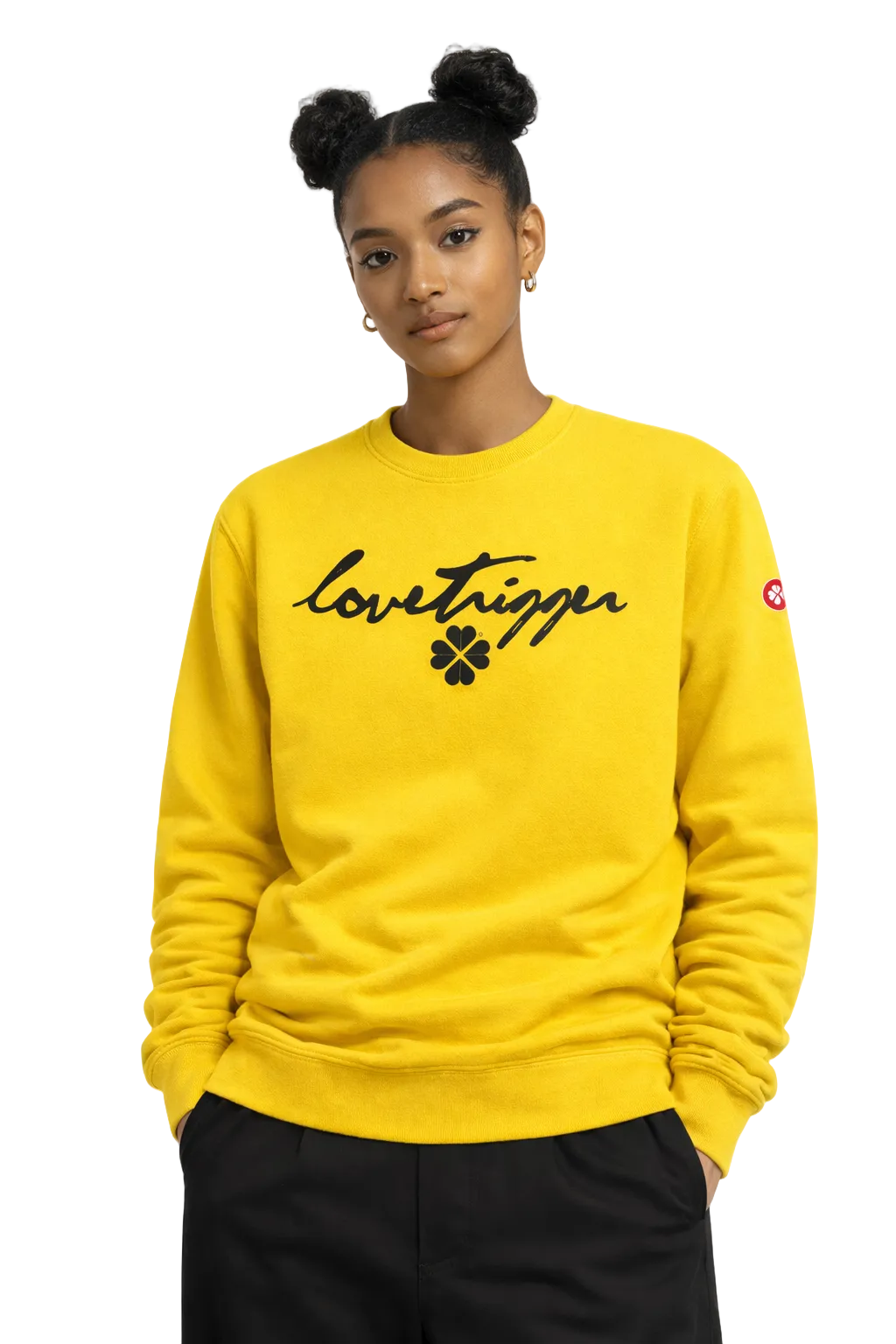 Lovetrigger SHINE Black – Premium Logo T-Shirt – Lovetrigger-clothing