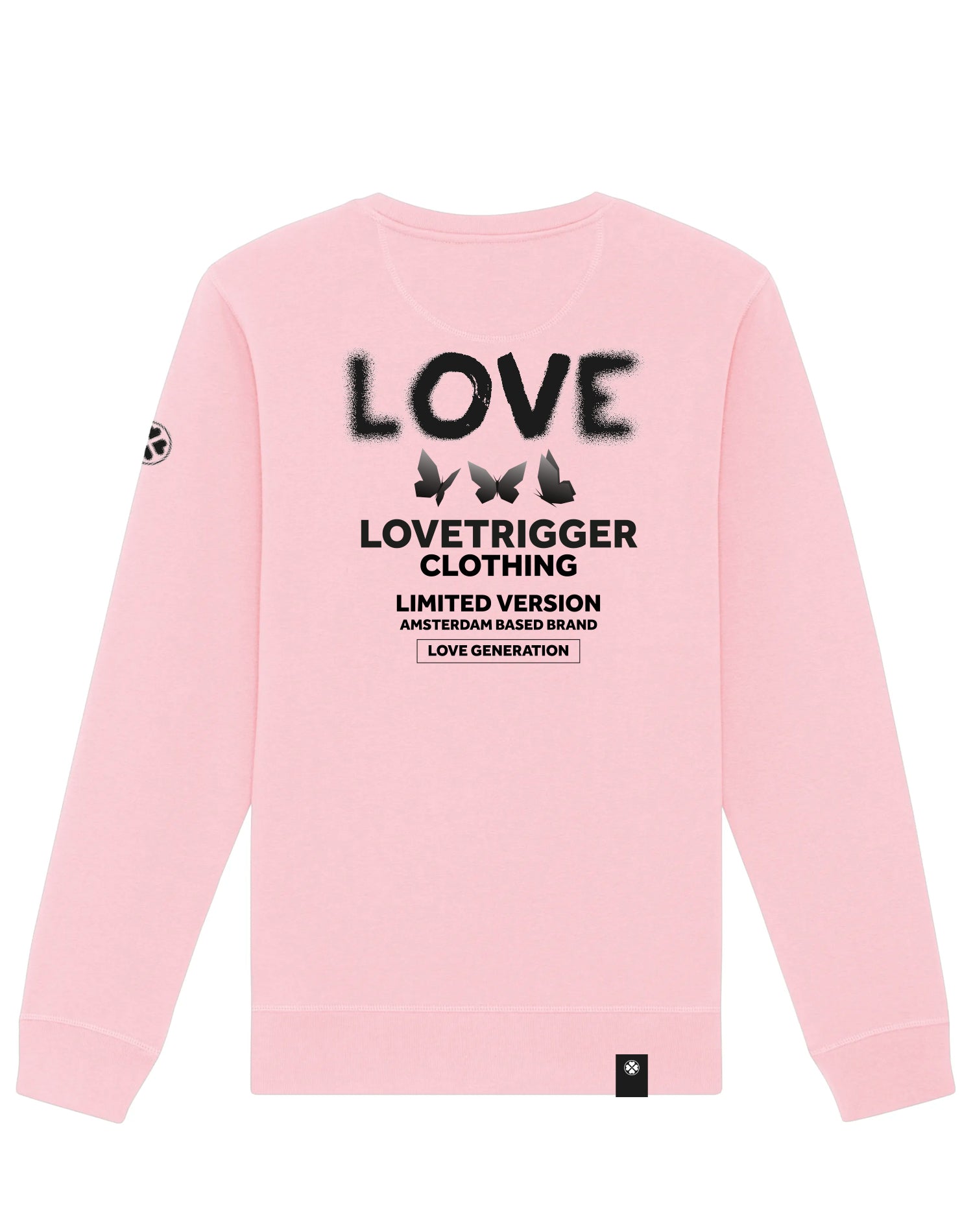 SKYE sweater biologisch katoen achterkant