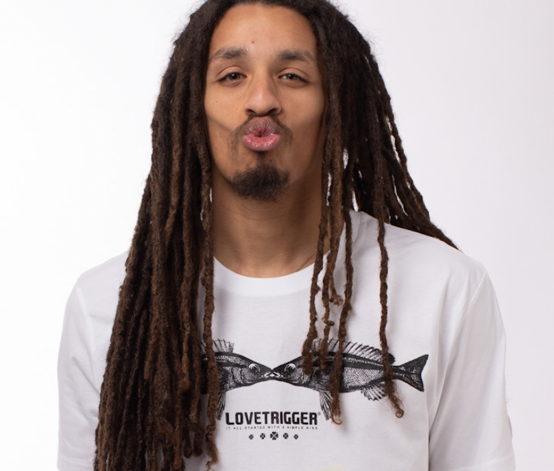 TOMEK t-shirt biologisch katoen detail