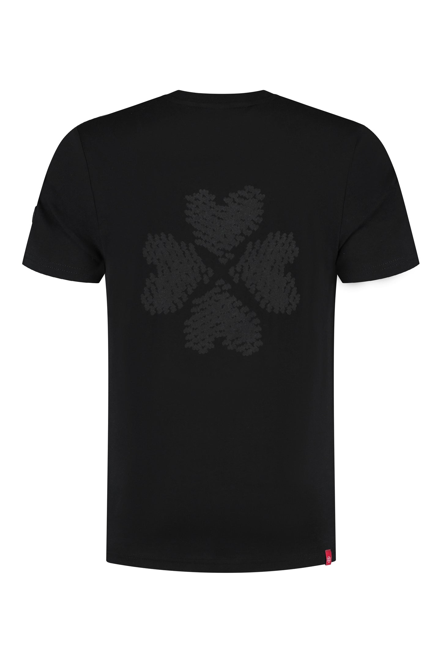 TATUM zwart t-shirt  biologisch katoen achterkant