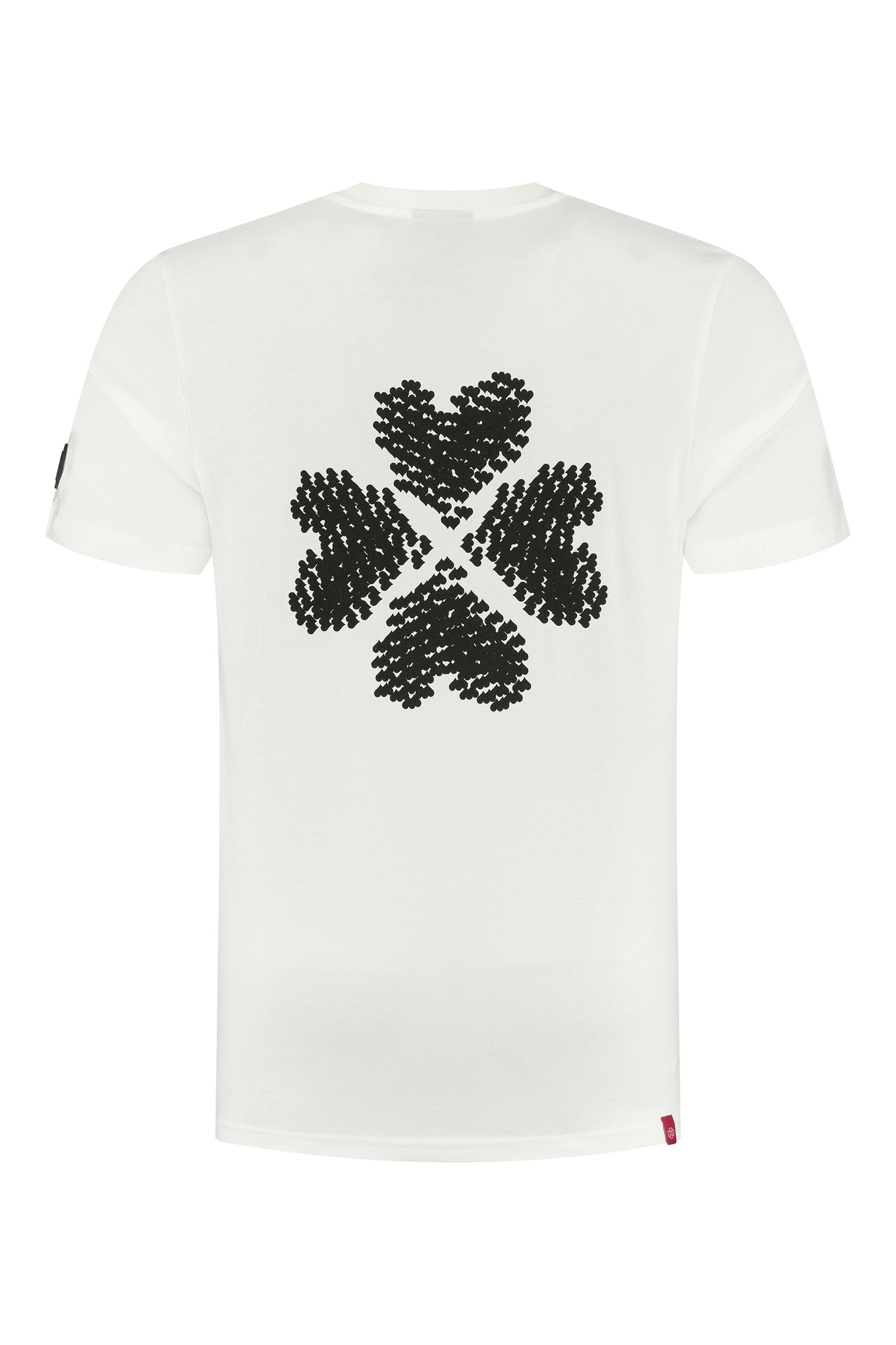 TATUM off white t-shirt biologisch katoen achterkant