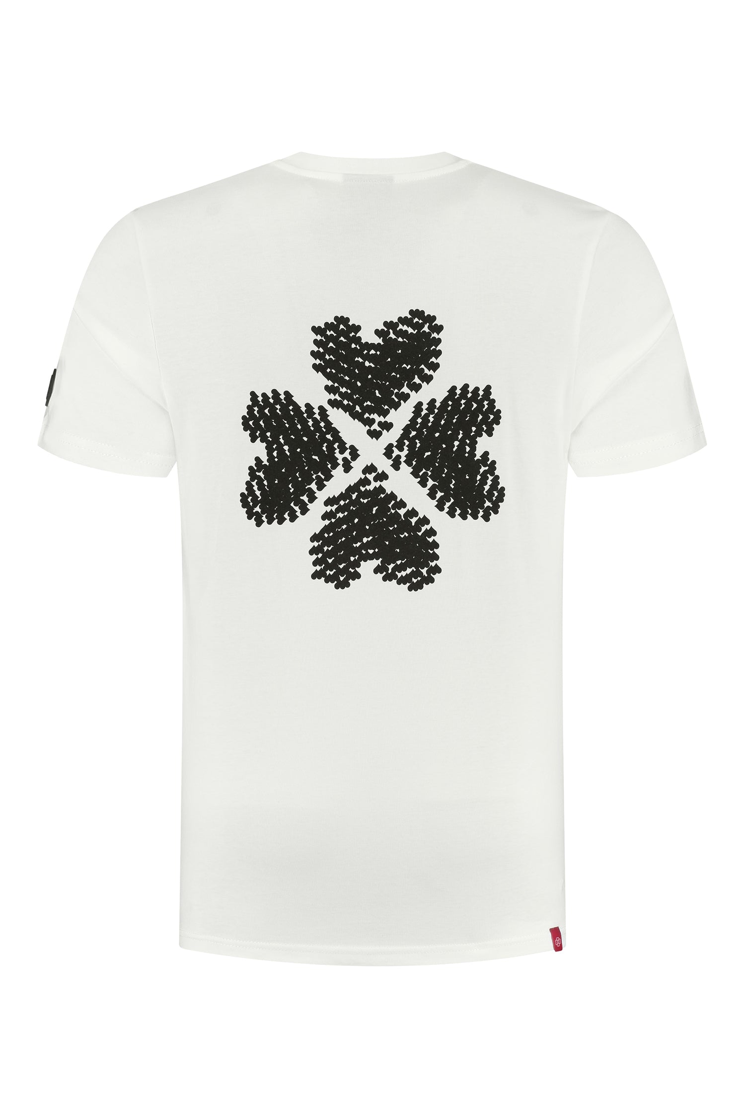 TATUM off white t-shirt biologisch katoen achterkant